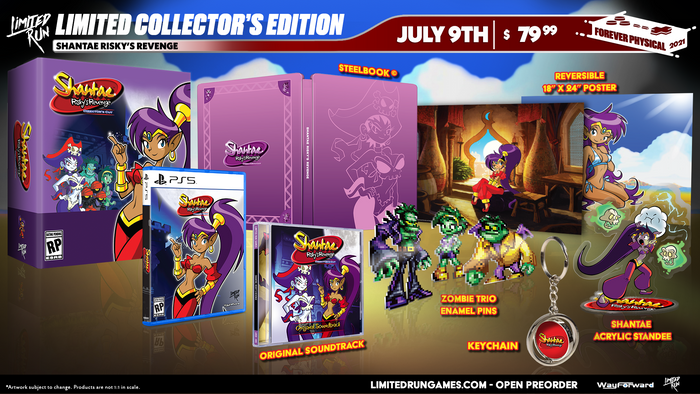 PS5 Limited Run #4: Shantae: Risky's Revenge - Director's Cut — Collector's Edition