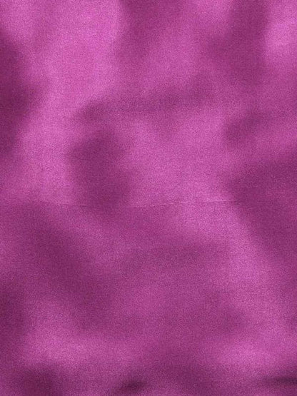 Purple/Navy Solid Silk Pocket Square