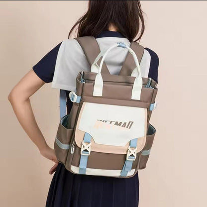 QISEMAO - Waterproof Diaper Backpack - Brown