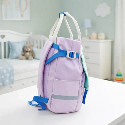 QISEMAO - Waterproof Diaper Backpack - Purple