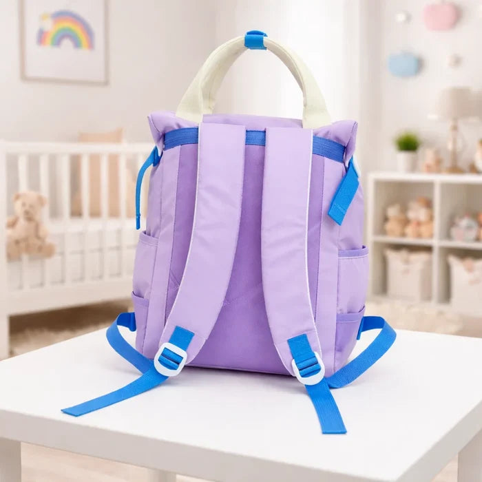 QISEMAO - Waterproof Diaper Backpack - Purple