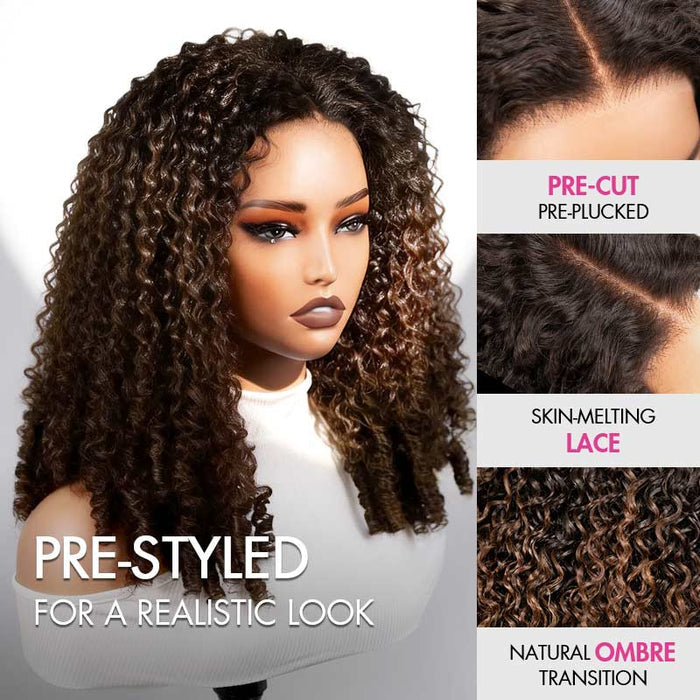 qvr lace closure wigs human hair curly texture for 4c hair natural look