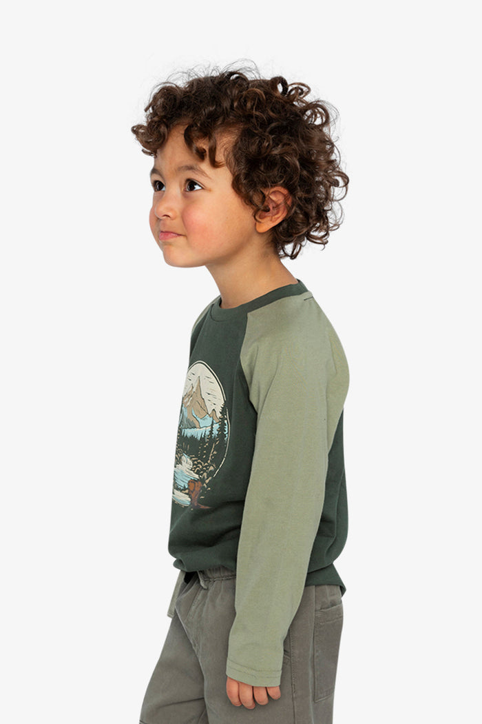 Raglan T-Shirt Dark Turquoise-2