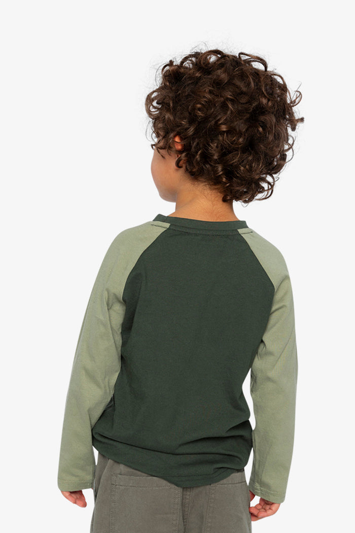 Raglan T-Shirt Dark Turquoise-3