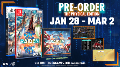 Raiden NOVA Standard Edition (Switch, PS5)