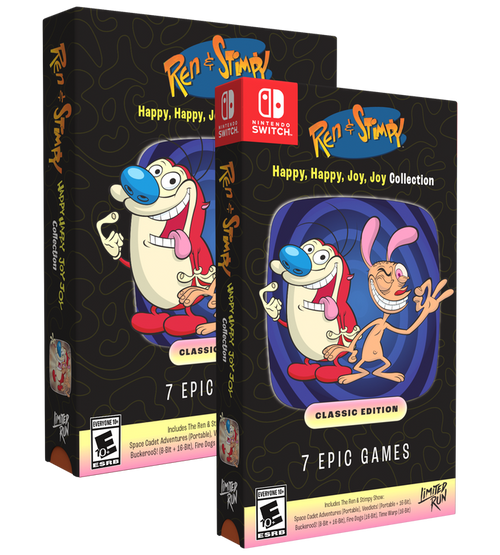 Ren & Stimpy Happy, Happy, Joy, Joy Collection Classic Edition (Switch, PS5, PC)