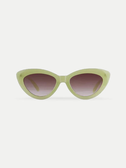 Retro Cateye Sunglasses | Sage Green-Image 1