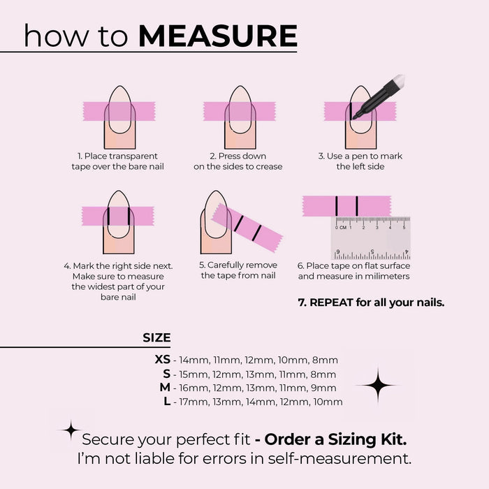Royal Nude Press On Nails – Handmade Reusable Custom Nail Set