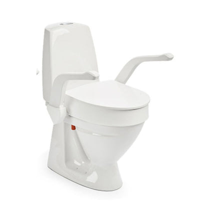 Seat Raiser 10 cm, with armrests | Etac My-Loo Fixed