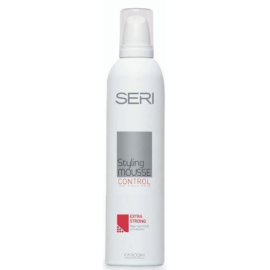 FARCOM SERI | Styling Mousse Extra Strong 400ml - New Hair Supplies Ireland