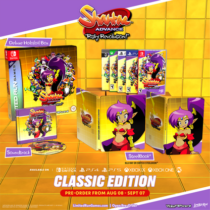 Shantae Advance: Risky Revolution Classic Edition (Switch, PS5, PS4, Xbox, PC)