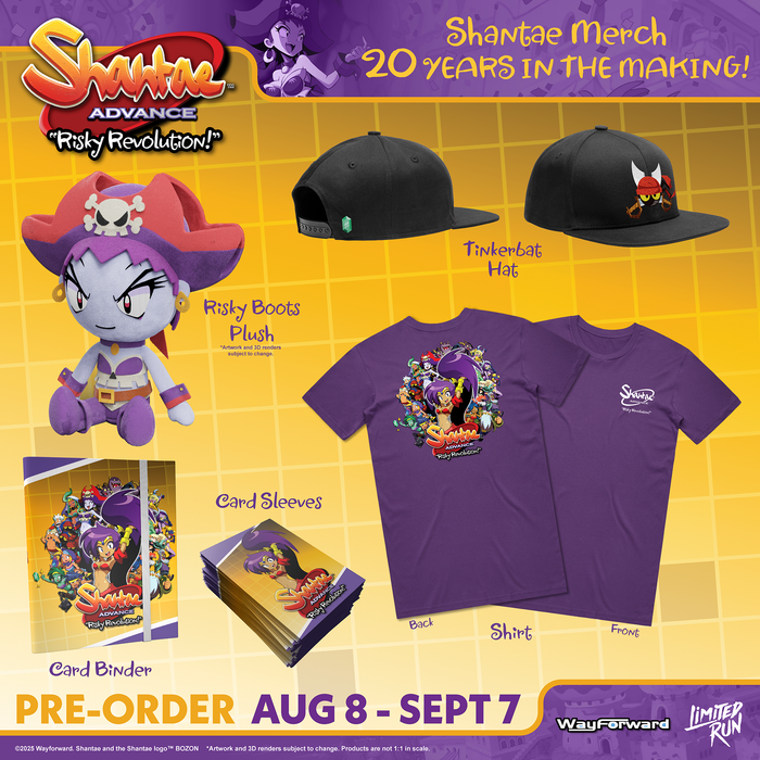 Shantae Advance: Risky Revolution Risky Boots Plush