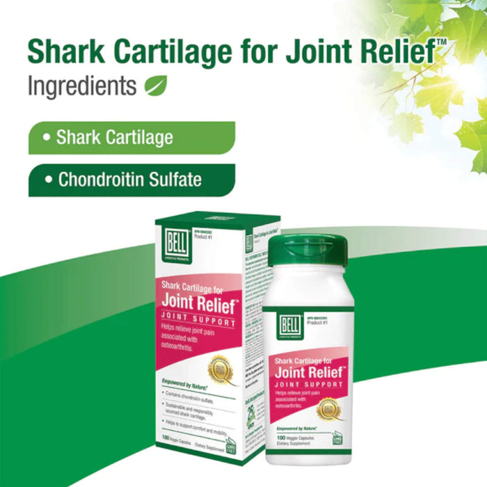 Bell Shark Cartilage for Joint Relief™ Ingredients
