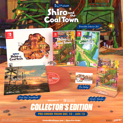 Shin chan: Shiro and the Coal Town Collector's Edition (Switch)