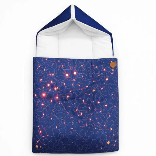 Silk - Hooded Carry Nest - Navy - Fancy - 26