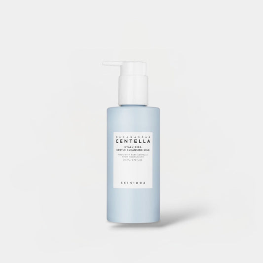 SKIN1004 Madagascar Centella Hyalu - Cica Gentle Cleansing Milk 200ml حليب التنظيف اللطيف SKIN1004 مدغشقر سنتيلا هيالو - سيكا - Princess Cosmetics Qatar