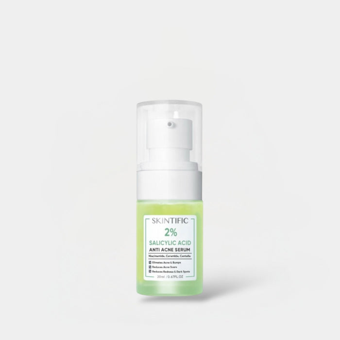 Skintific 2% Salicylic Acid Anti Acne Serum 20ml سكينتفيك 2٪ سيروم حمض الساليسيليك المضاد لحب الشباب - Princess Cosmetics Qatar
