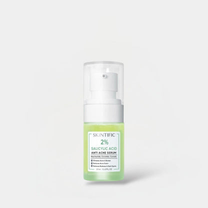 Skintific 2% Salicylic Acid Anti Acne Serum 20ml سكينتفيك 2٪ سيروم حمض الساليسيليك المضاد لحب الشباب - Princess Cosmetics Qatar