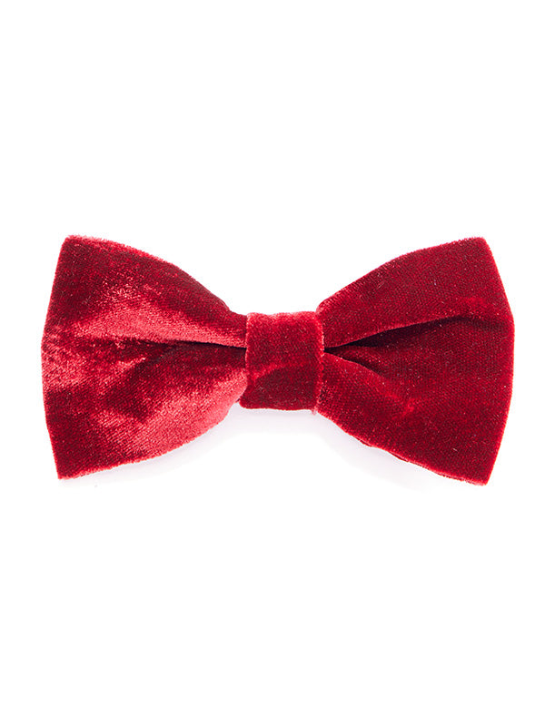 Solid Maroon Ready Tied Bow Tie
