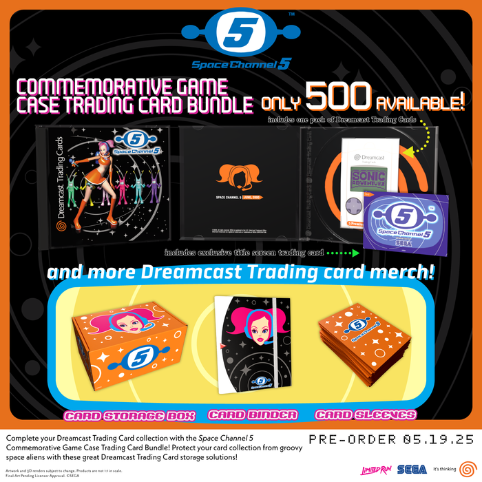 Space Channel 5 Card Storage Box