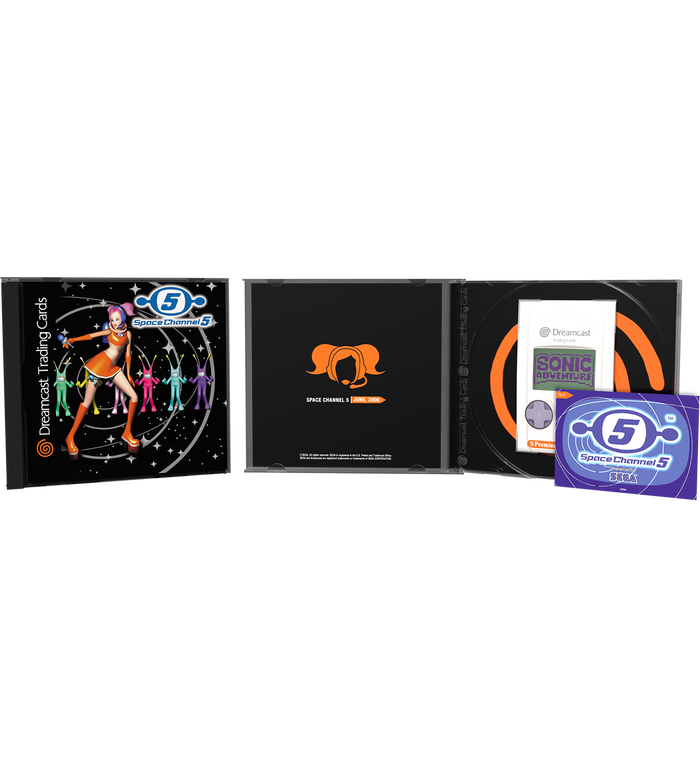Space Channel 5 Commemorative Case Trading Card Bundle