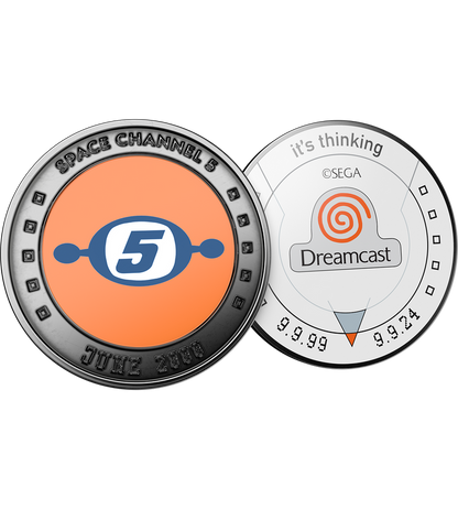 Space Channel 5 Commemorative Coin