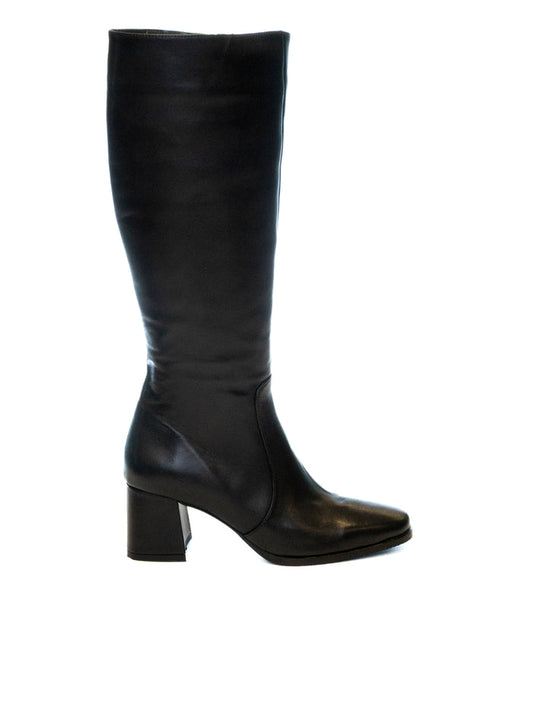 ALBANO Stivale pelle nero 602 VIT-NERO