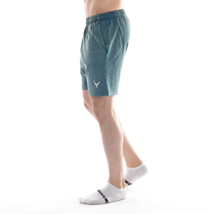 Stone Wash Lifting Shorts - IRONGEAR Fitness
