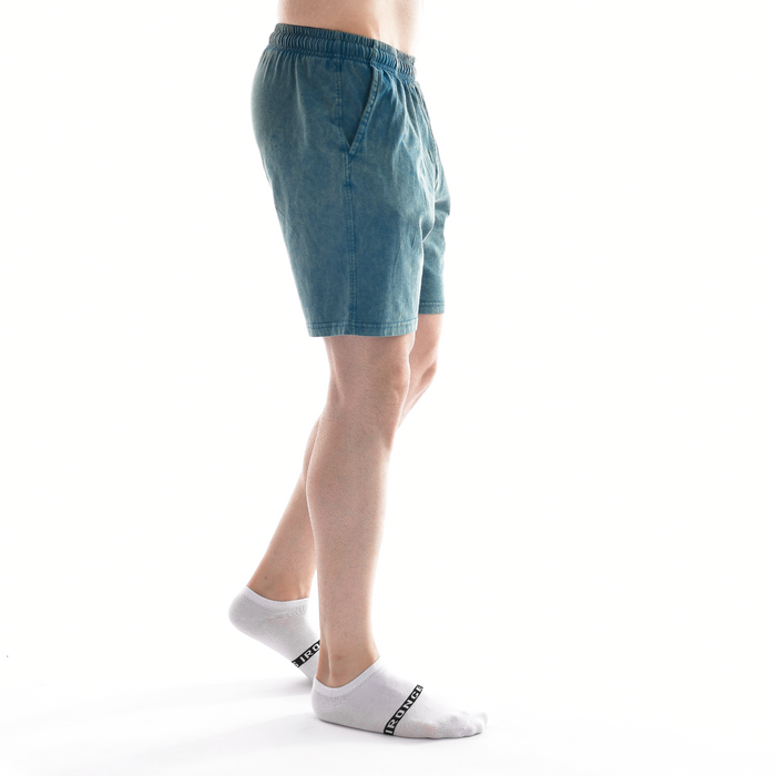 Stone Wash Lifting Shorts - IRONGEAR Fitness