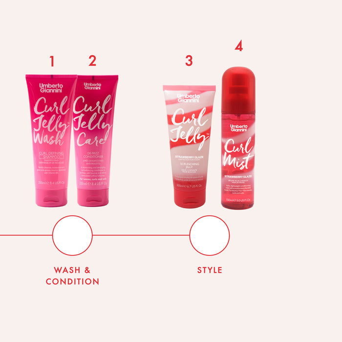 Strawberry Glaze Curl Duo