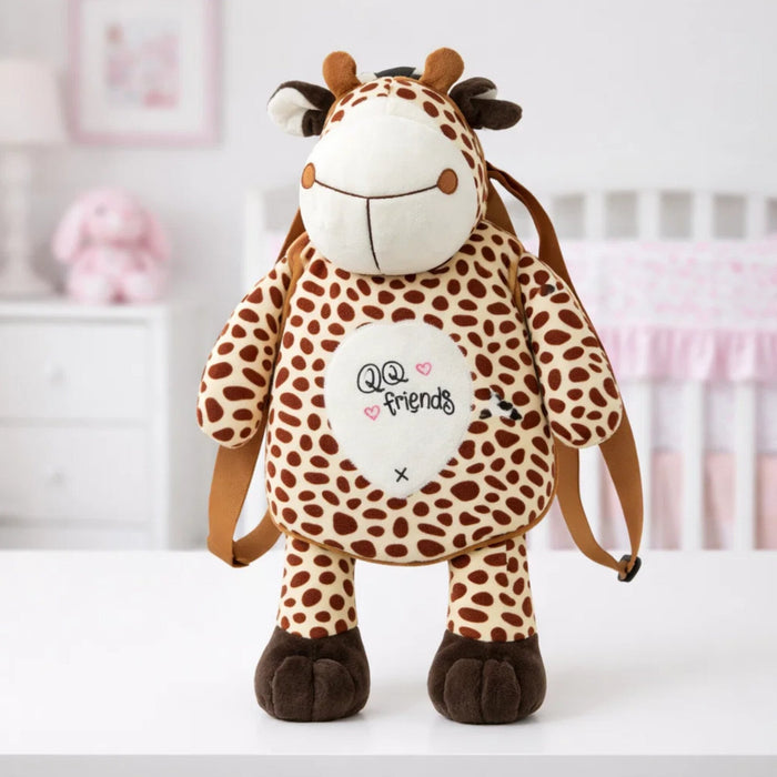 Stuff Toy - Character Backpack - White - Giraffe - 119492