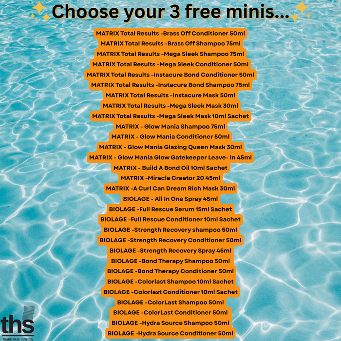 Summer Travel Bag + FREE Haircare Minis