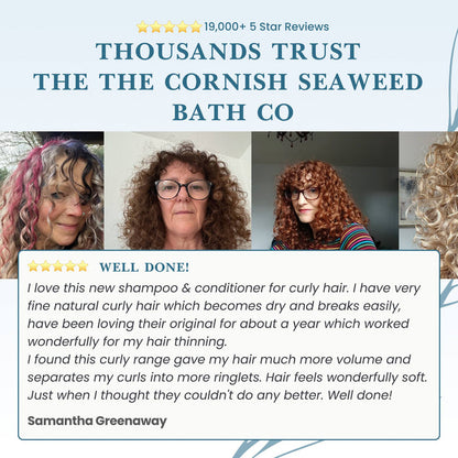 Super Nutrient Curly Conditioner - The Cornish Seaweed Bath Co.