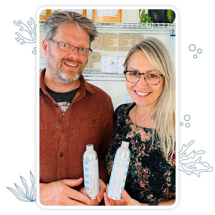 Super Nutrient Shampoo - The Cornish Seaweed Bath Co.