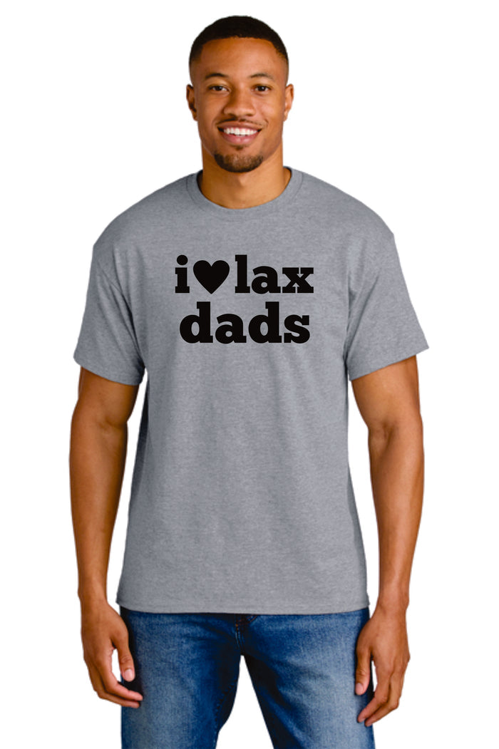 SWEETLAX I HEART LAX Dad Basic Tee