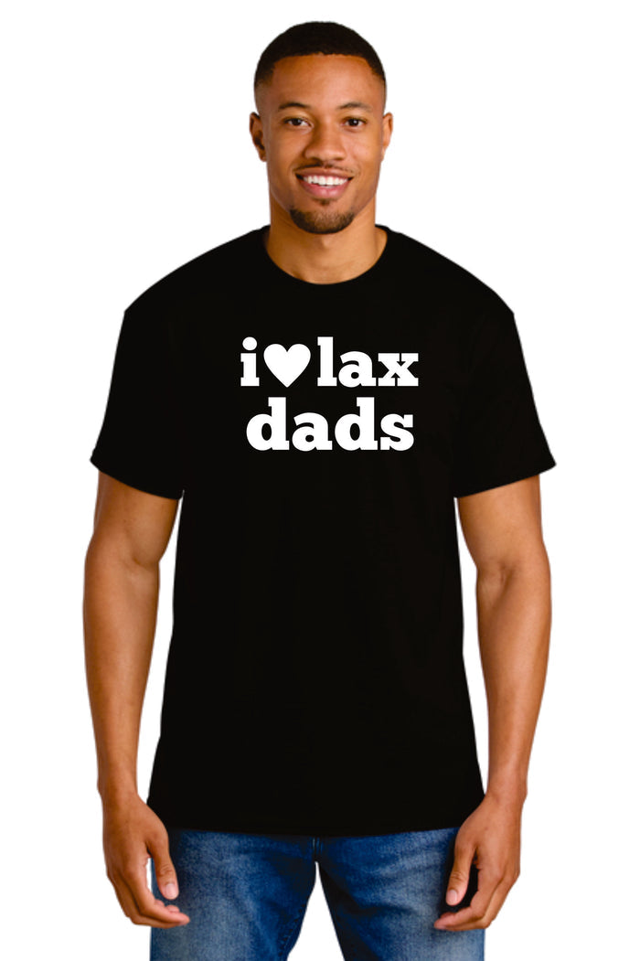 SWEETLAX I HEART LAX Dad Basic Tee