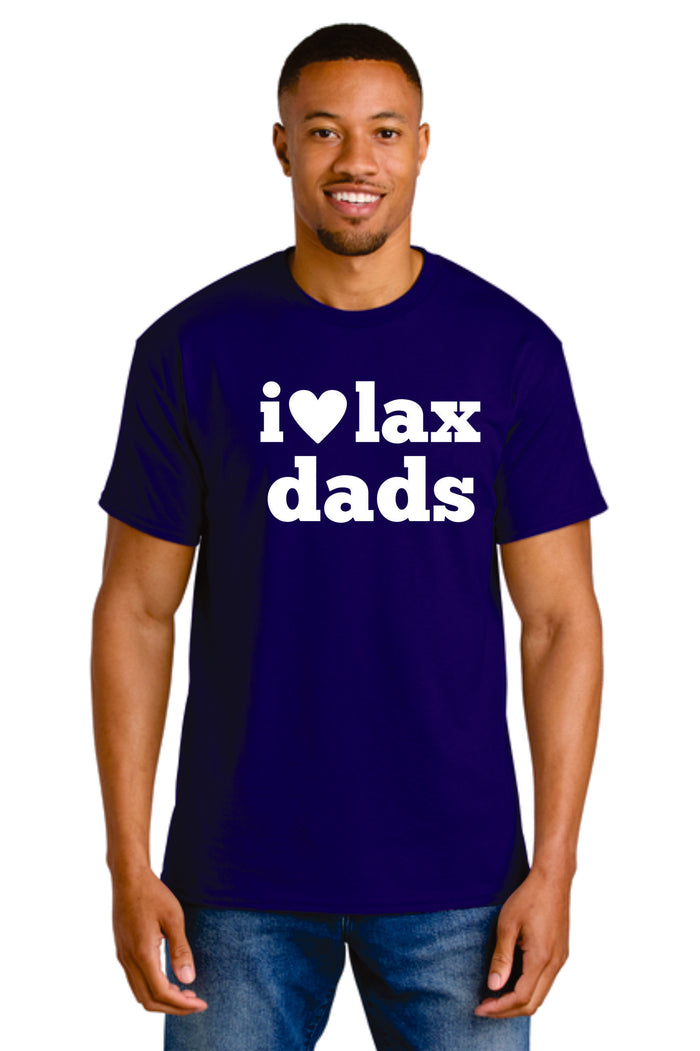 SWEETLAX I HEART LAX Dad Basic Tee
