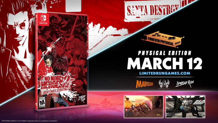 Switch Limited Run #100: No More Heroes 2: Desperate Struggle