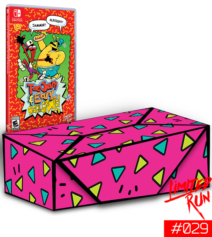 Switch Limited Run #29: ToeJam & Earl: Back in the Groove Collector's Edition