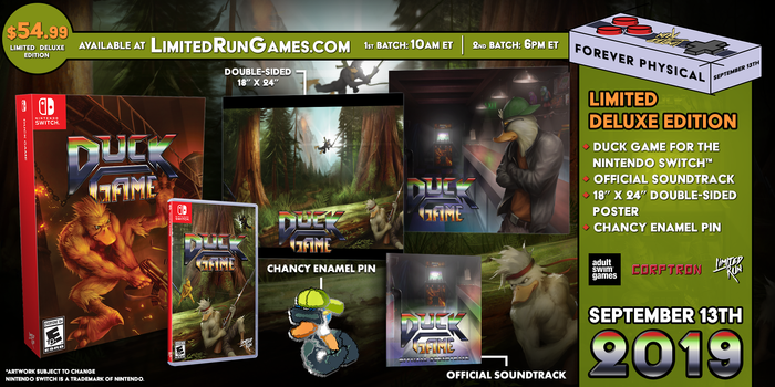 Switch Limited Run #46: Duck Game Deluxe Edition