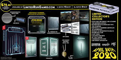 Switch Limited Run #70: Star Wars Jedi Knight: Jedi Academy Premium Edition