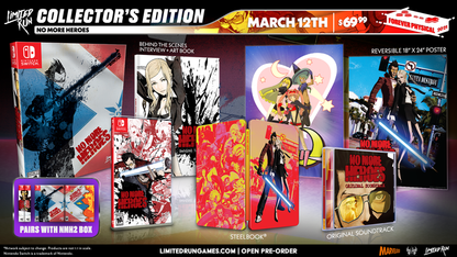 Switch Limited Run #99: No More Heroes Collector's Edition