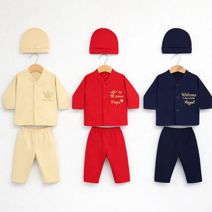 TBS - Cotton Interlock - Newborn Night Suits - NRS - Welcome - 26