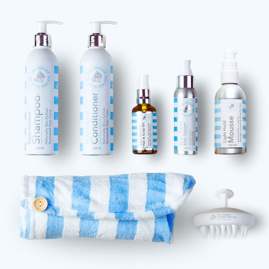 The Complete Haircare Set Plus - The Cornish Seaweed Bath Co.