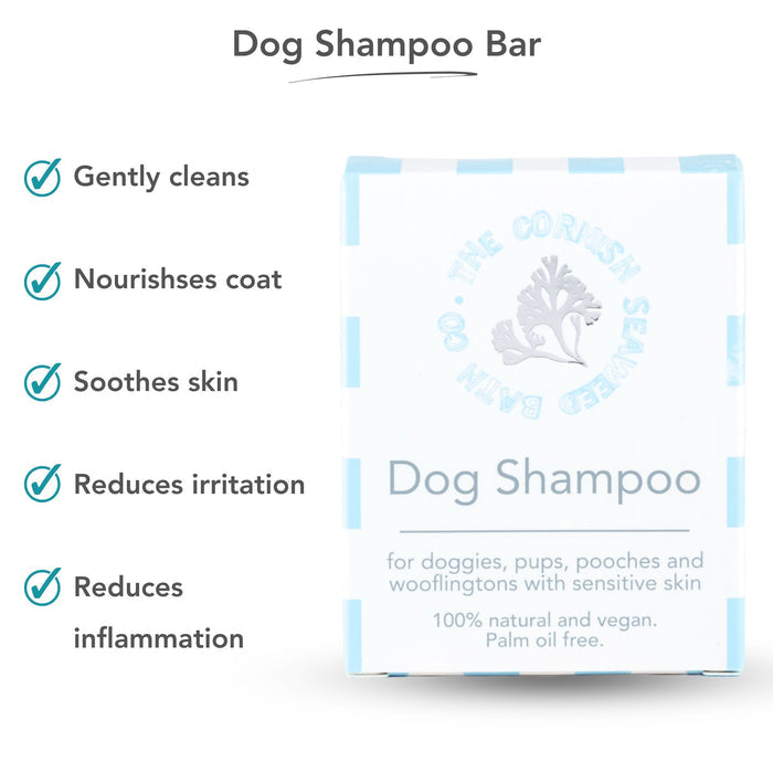 Dog Shampoo Bar - The Cornish Seaweed Bath Co.
