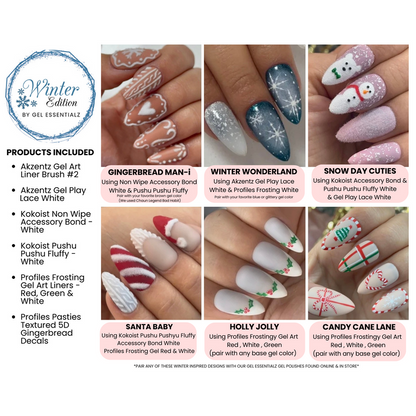The Essentialz Edit - Winter Edition ⛄️🎄-Nail Art Kits & Accessories-Gel Essentialz-Gel Essentialz