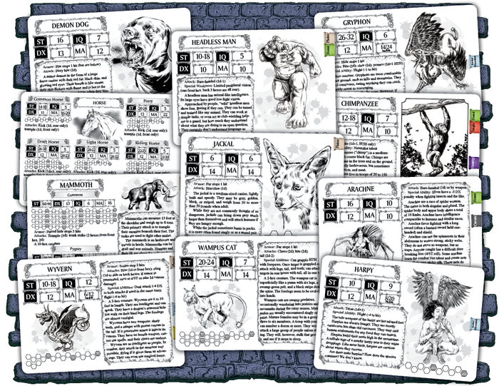 The Fantasy Trip Bestiary