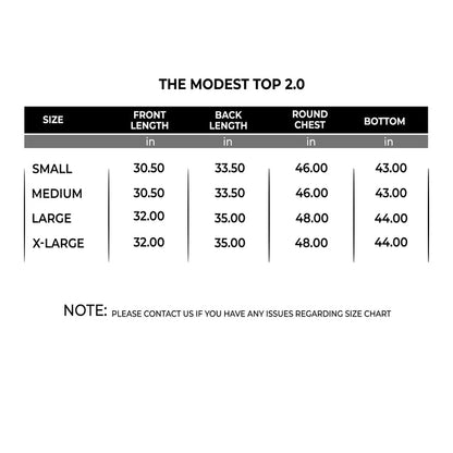 The Modest Top 2.0 - IRONGEAR Fitness