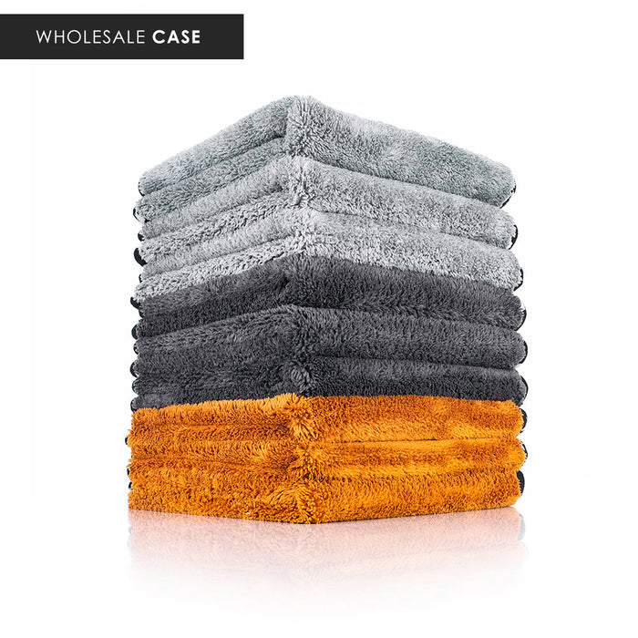 A stack of wolf pack towels on a white background with the text 'Wholesale Case'.