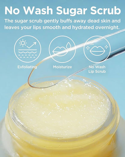 Tocobo Lemon Sugar Scrub Lip Mask 20ml توكوبو قناع الشفاه بالسكر بالليمون - Princess Cosmetics Qatar